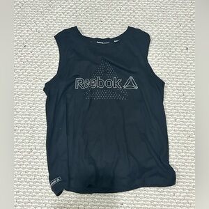 Reebok Black Graphic Tank Top